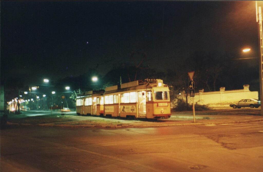 Kápolna tér. 36-os villamos végállomása. Forrás: Budapest régi képeken (FB-csoport)