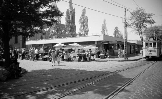 Szent István (István) tér, 1968. Fortepan / Artfókusz