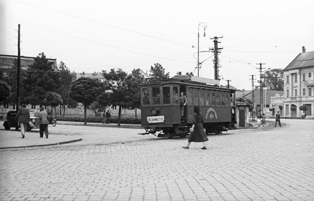 Országzászló (Szabadság) tér, 1953. Forrás: Fortepan/ Nagy Gyula