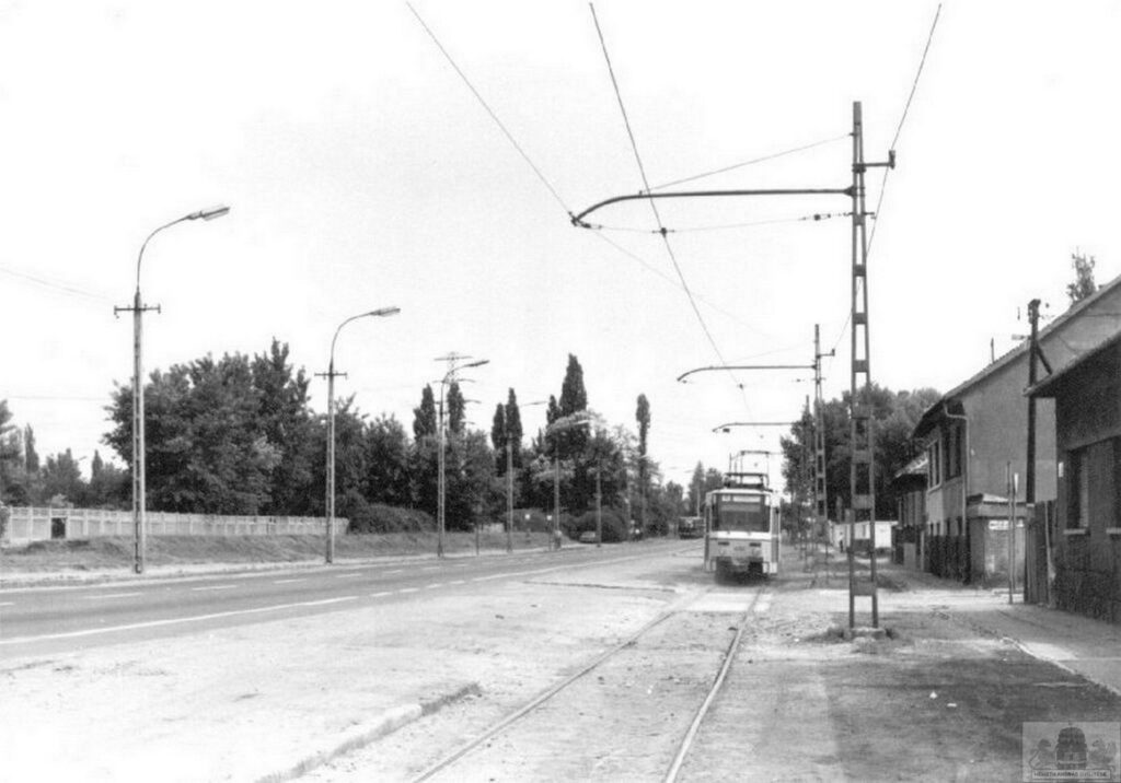 Külső Váci út, Oxigéngyár, 1985. Forrás: Budapest régi képeken (Facebook)