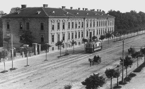 Lehel utca 41., Császári és Királyi Katonai Élelmezési Raktár., 1908. Forrás: Fortepan/ Deutsche Fotothek/ Brück und Sohn